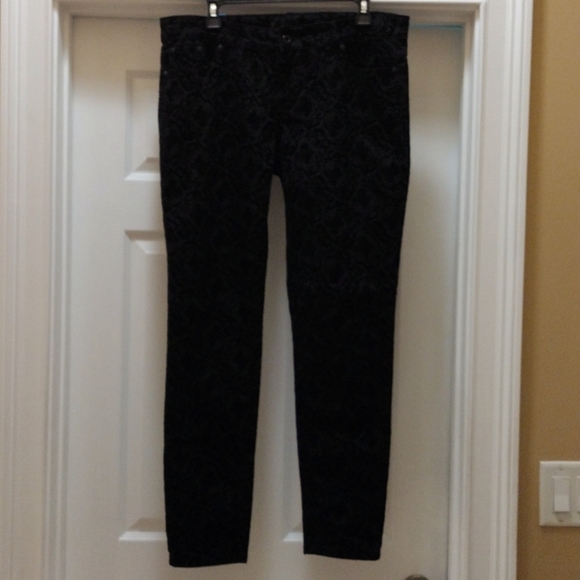 Buffalo Velvet embossed mid-rise Jeans - Picture 1 of 8